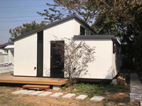 Maison préfabriquée modulaire en acier mobile certifiée, moderne, pliable et extensible, pour usage hôtelier, Chine