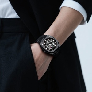 Montres de luxe pour hommes, montres analogiques mécaniques à quartz, montres décontractées pour hommes, montres de mode pour hommes, étanches - Product Image 4