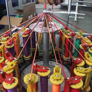 130er Serie 32 Träger fortschritt liche Kabel geflecht maschine zur Herstellung von Kunststoffs eilen - Product Image 3