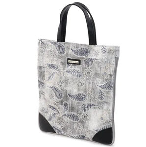 Paisley Floral Embroidered Tote Bag Vintage Jacquard Polyester Handbag with Faux Leather Handles <b>Large</b> Capacity Work & Daily - Product Image 2