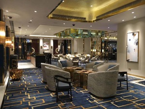 Tùy Chỉnh Sang Trọng Máy Tufted Tường Để Tường Axminster Thảm Cổ Điển Bán Buôn 5 Sao Sảnh Khách Sạn Thảm Tapis Cho Phòng Khiêu Vũ Lối Đi - Product Image 2