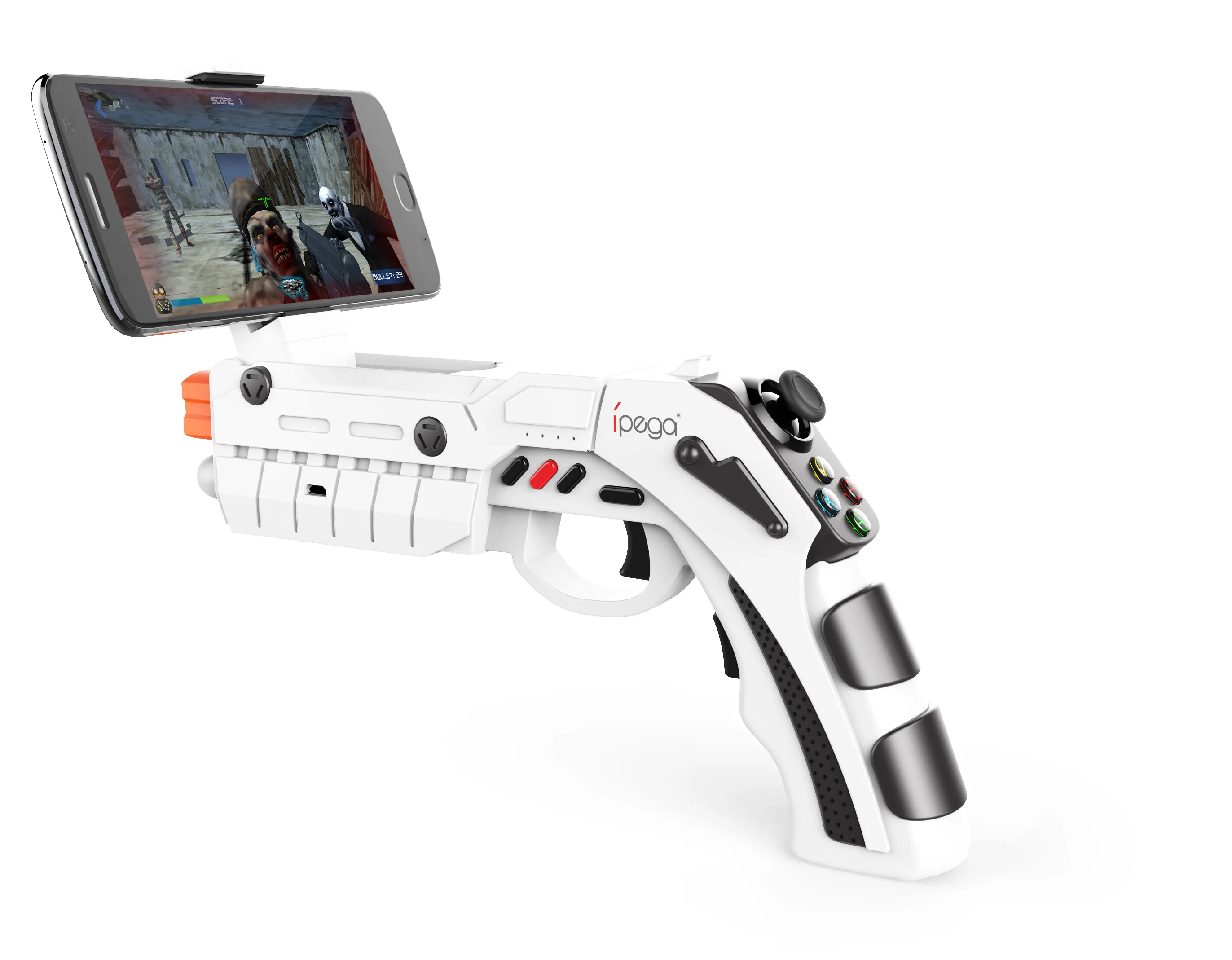 Ipega PG-9082 Gun контроллер AR Мобильный Bluetooth игровой пистолет для Android/iOS/ТВ/PC