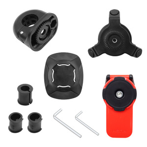 Support de téléphone pour moto, support de guidon rotatif à quatre voies, résistant aux chocs, pour vélo et moto - Product Image 5