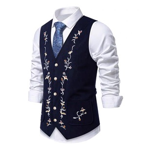 <strong>Men's</strong> Suits Lustrous Shine Intricate Workmanship Polished Shape for <strong>Christmas</strong> Party New Year Eve Gala - Product Image 1