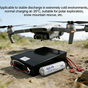 Échantillon gratuit RE 21700 RS50 Inr21700-RS50 5000mAh 3.6V 70A Batterie rechargeable à décharge rapide pour UAV - Product Image 1
