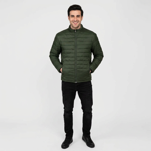Veste matelassée pour homme, prix bas, haute qualité, vêtements d'extérieur, fournisseur en ligne, look classique - Product Image 1
