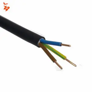 銅導体電気ケーブルホットサイズNYM3x 1.5mm 3x 2.5mm PVC絶縁ケーブルワイヤー