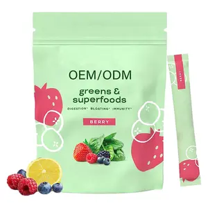 ODM/OEM Immune Boost Probiotic Powder weight loss products green powder