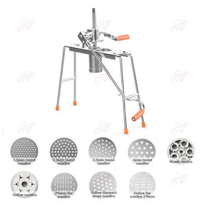 Set da 9 Pezzi Macchina Manuale per <span class=keywords><strong>Pasta</strong></span> Pressa per Noodle Multifunzione in Acciaio Inox - Product Image 6