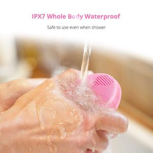 Cepillo de Limpieza <span class=keywords><strong>Facial</strong></span> Eléctrico Inalámbrico de Silicona de 5 Velocidades con Rejuvenecimiento de la Piel, Resistente al Agua IPX7, Marca Privada, Venta al por Mayor de Fábrica - Product Image 5