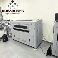 Máquina de Impresión de Inyección de Tinta de Alta Velocidad Kawanis de 1350 mm con Cabezal de Impresión Epson I1600 para Película de PVC y PET