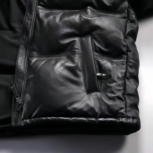 <span class=keywords><strong>Manteau</strong></span> d'hiver en cuir confortable et <span class=keywords><strong>chaud</strong></span> pour <span class=keywords><strong>homme</strong></span> 2025, de haute qualité, en duvet de canard, avec col montant, vente en gros - Product Image 6