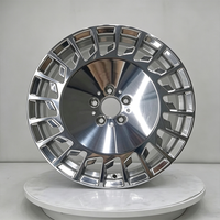 Jantes de voiture forgées de luxe 5x112, jantes en alliage poli 18 19 20 pouces, jantes en alliage d'aluminium monobloc forgées sur mesure pour Mercedes Benz