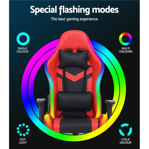 Chaise Gamer de haute qualité RGB Led Light Blue Tooth Speaker Racing Computer Pc Gaming Chair Predator Racing Chair - Product Image 5