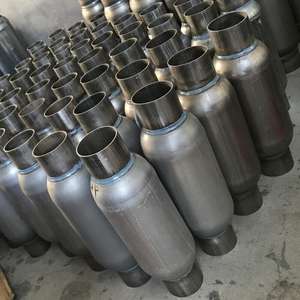 XG 1.5 "2" 2.5 "<span class=keywords><strong>3</strong></span>" 排气热狗谐振器消声器玻璃包9 "12" 15 "18" 24 "长高流量全新 - Product Image 2