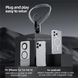 Supporto Magnetico da Collo in Silicone per Telefoni, Supporto Magnetico per Cellulare da Collo, Treppiede Selfie Stick per iPhone Samsung Huawei - Product Image 3