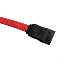 Câble de transfert de données femelle SATA III 6.0 Gbps rouge 7 broches femelle de haute qualité 20 ans d'expérience de câble USB pour une utilisation sur ordinateur