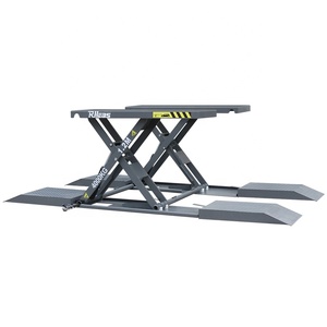 <span class=keywords><strong>Mini</strong></span> élévateur de voiture ultra-fin de 1,2 m, pas de creusement de fosse requis, best-seller en Europe, capacité de quatre tonnes, <span class=keywords><strong>pont</strong></span> d'accès étendu. - Product Image 1
