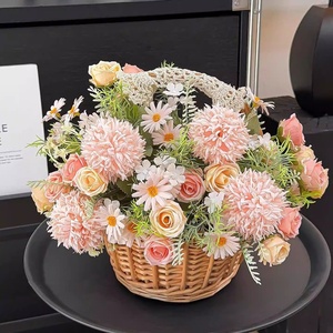 Composizioni Floreali Bioniche, Bouquet di Fiori Artificiali Ispirato alla Dopamina con <span class=keywords><strong>Rose</strong></span> Miste di Alta Qualità - Product Image 1
