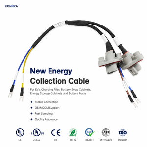Aangepaste ESS BMS draadboomkabel voor het verzamelen van batterijspanning en -temperatuur voor nieuwe energieopslagkasten - Product Image 1