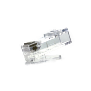Mạng rg45 kim loại 8 Pin Cat6 nam cáp cắm UTP 8P8C vượt qua thông qua mèo 6 <span class=keywords><strong>Ethernet</strong></span> RJ45 Kết nối cắm - Product Image 2