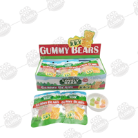 Groothandel Gummy Bears snoep, suikergecoate fruit-sap gummy bears, zakverpakking, displaydoos, Halal, bulk, zacht snoep