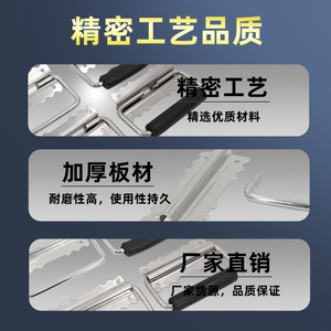Poignées de tiroir et d'armoire en acier inoxydable AW Anwang 020, épaisses et durables - Product Image 2