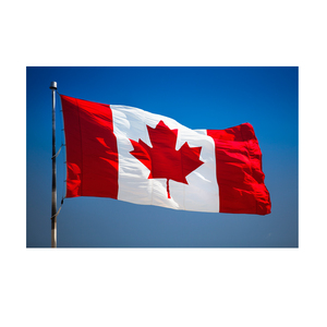 When great outdoors indoor Promotional 3X5ft printed National flag personalized Canadian - Product Image 6