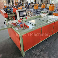 Machine de découpe de palettes en bois à commande PLC automatique, scie circulaire horizontale, haute précision, 380V, fabrication de palettes en bois