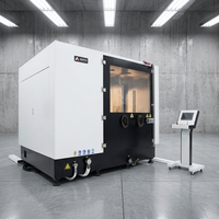 Machine intelligente de dépoudrage de pièces métalliques imprimées en 3D pour opération de dépoudrage SLM en usine de masse