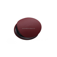 Diffuseur de parfum pour voiture en cuir de luxe OEM/ODM, purificateur d'air aromathérapie à clipser sur grille d'aération, désodorisant