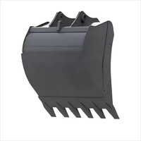 Harga Menarik Tipe Baru Bucket Standar Tugas Berat Berbobot Tinggi Berbahan Logam Penuh QUNLONGXING DG6-400 6-8T 280kg Cocok