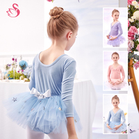 Automne hiver Performance porter pour femmes enfants bébés à manches longues danse chinoise uniforme Ballet pratique porter pour