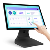 Pantalla táctil Totem Android Tablet Opcional 10 15 pulgadas Operar Cliente Pantalla Lcd Señalización digital para sistema POS Sin aplicación