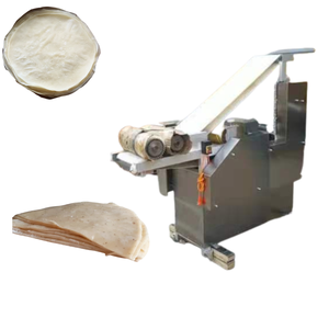 Spring Roll Skin <span class=keywords><strong>Machine</strong></span> para Banh Bao Dumpling Wrapper <span class=keywords><strong>Making</strong></span> y equipo de prensado de masa - Product Image 4