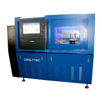 Banco de prueba de sistema de inyección de riel común multifunción, equipo electrónico de alta calidad, probador de inyector de combustible, CRS-718C