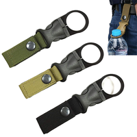Porte-gobelet multifonctionnel à dégagement rapide, clip de suspension pour bouteille d'eau en nylon d'extérieur, accessoires de sac DIY pour l'escalade