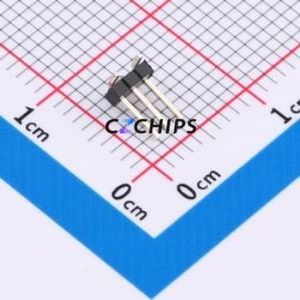 IPCP127M03PB08S Pin Header SMD,P=1.27mm Connector 1x3P 1.27mm Pin Header Vertical Mount - Product Image 1