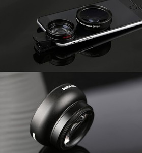Venta caliente Universal teléfono móvil PROFESIONAL 37MM 0.45X 49UV Super gran angular Macro 2 en <span class=keywords><strong>1</strong></span> lente de teléfono móvil - Product Image 2