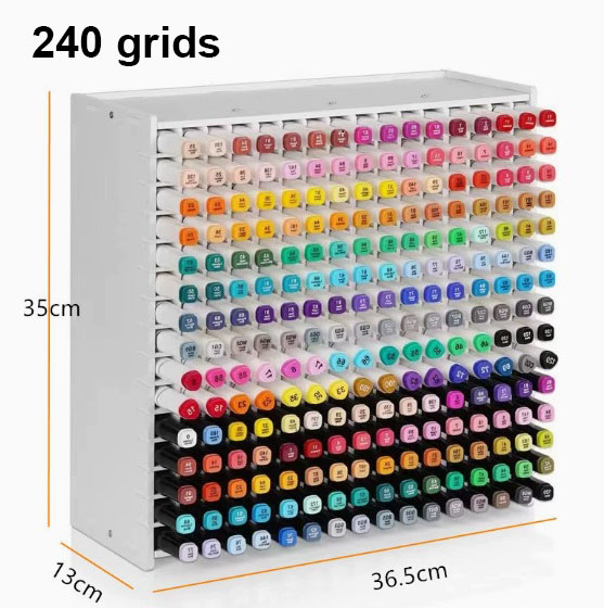 35*36,5*13 cm (240 grilles)