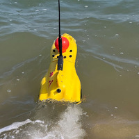 Pêche en mer Bateau appât RC Coulée longue distance avec longue durée de vie de la batterie