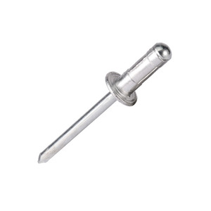 <span class=keywords><strong>Rivet</strong></span> à tête bombée ronde en acier au carbone zingué avec corps en aluminium et tige, à serrage multi-grip, pour le <span class=keywords><strong>montage</strong></span> de tôles métalliques - Product Image 1