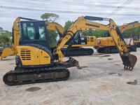 Mini-excavatrice VIO50 d'occasion, faible nombre d'heures de fonctionnement, 5 tonnes, compacte, pièces d'origine, certifiée CE