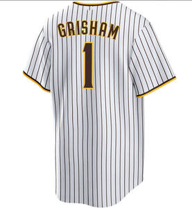 缝制美国棒球球衣圣地亚哥44乔·穆斯格罗夫1格里沙姆7哈成金4布莱克·斯内尔 - Product Image 4