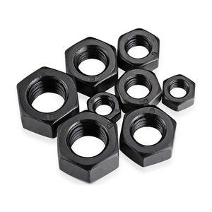 Tuercas Hexagonales Personalizadas <span class=keywords><strong>de</strong></span> la Marca JR, Acero Inoxidable Sus304 Sus316, Zincadas, Óxido Negro, ASTM A194 2H, Tuerca Hexagonal Pesada - Product Image 3