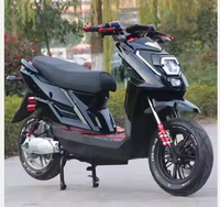 Nouveau modèle de moto électrique, véhicule à batterie 72V, scooter électrique, vélo à pédales 60V, moto électrique haute vitesse pour deux personnes adultes