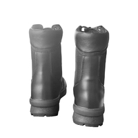 Offre Spéciale Protection des orteils en acier durable Chaussures en cuir Bottes d'entraînement pour hommes
