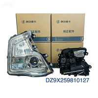 Nouvel ensemble de phares LED DZ9X259810127 avec lentille en verre pour camion lourd SHACMAN Delong X5000S