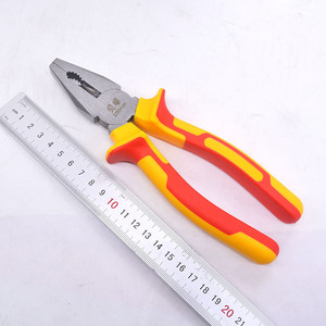 Baztools <b>Wire</b> Cutter 200mm Steel <b>Soft</b> Grip Handle For Cutting Stripping Cables - Product Image 3