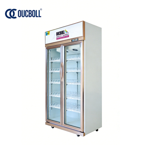 Enfriador de Bebidas Personalizado de Alta Calidad para el Hogar y la Tienda, Doble Vidrio, Eléctrico con Puerta de Apertura Automática - Product Image 2